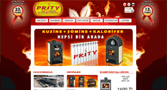 Desktop Screenshot of prity-tr.com