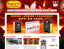 Tablet Screenshot of prity-tr.com